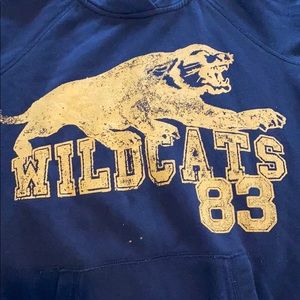 Vintage “Wildcats” Hoodie